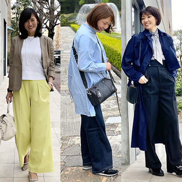 グルメもおしゃれも楽しみたい！50代の気分華やぐ「カフェコーデ」3選