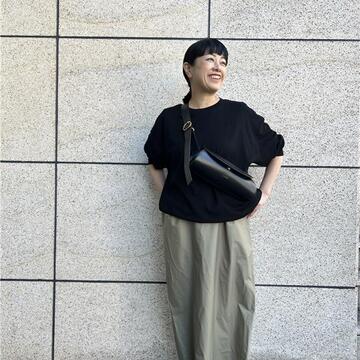 【おしゃれプロが愛する名品バッグ】JIL SANDER「カンノーロ」 スタイリスト福田亜矢子さんのプライベートスタイル3DAYS