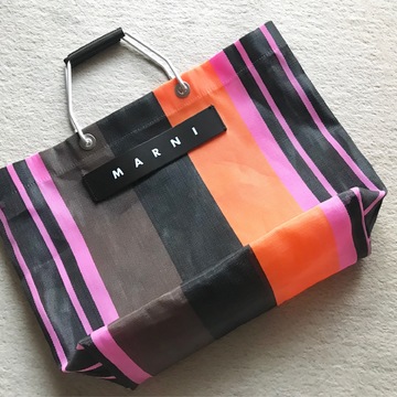 マルニストライプバッグ♡