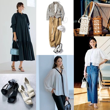 【50代 ファッション】春の陽気にぴったりなファッションアイテム勢揃い【おすすめの服＆小物 人気売れ筋ランキングTOP10】