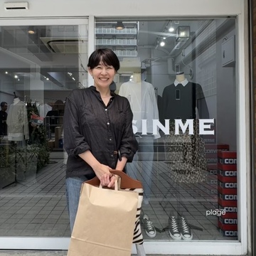 板谷由夏さん × SINME10周年ポップアップへ