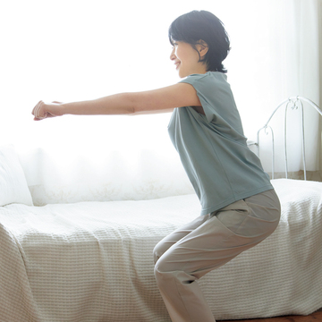 起き抜け体操で全身の熱バランスを整える【真夏の熱とり美容】