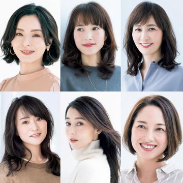 アレンジのしやすさが人気「冬のミディアムヘア」【50代髪型人気ランキングTOP10】