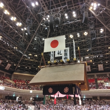 人生初☆国技館で大相撲を生観戦
