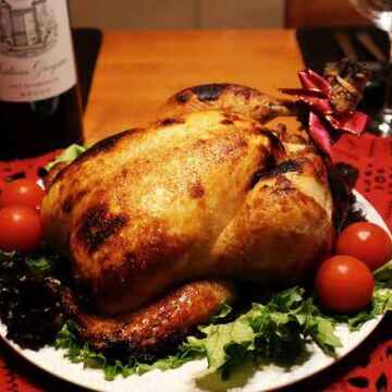 我が家のローストチキン
