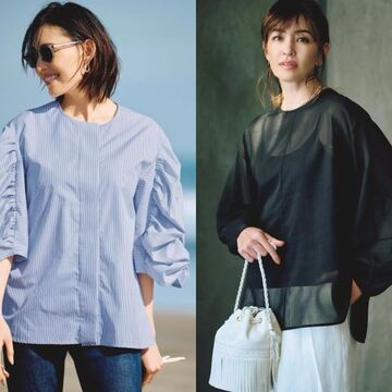 初夏の日差しを感じる大人のシャツ＆ブラウススタイル【50代の1週間コーデ】