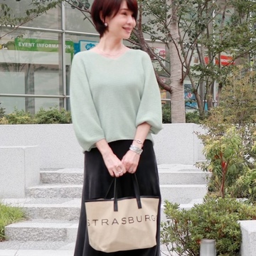 “お散歩コーデ“と“プチプラピアス”