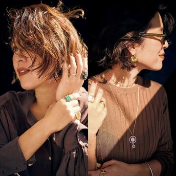 大草直子さんがおしゃれに見える理由は？抜群にセンスのいい「ジュエリー使い」