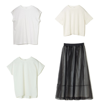 【50代からの骨格診断 2025夏編 vol.1】骨格診断で分かる！ ふんわりスカートに似合うTシャツの選び方