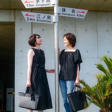 初夏のモノトーンコーデで鎌倉散歩🎵