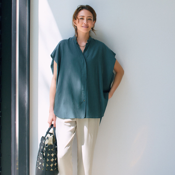 華奢見えが叶う！ 進化系ノースリーブ×パンツの最旬コーデテクニック