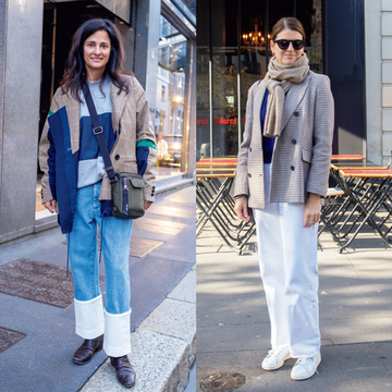 アウターのチョイスにも個性が光る！チェックやきれいめコーデに注目【まねしたいパリ＆ミラノスナップ】