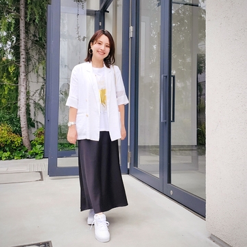 スタイル盛れる♡白スニーカー購入しました