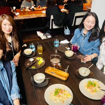 都心のアオシスGINGER GRASSでJマダムランチ会♡