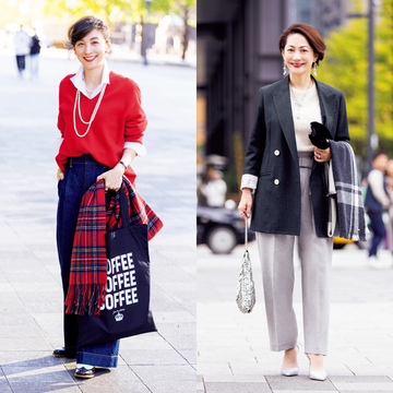 【50代のマイベストスタイル4選】エクラ 華組の私服SNAP！