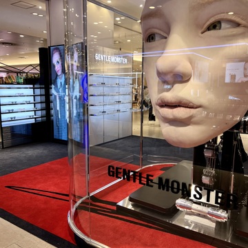 ジェントルモンスター日本初の店舗へ