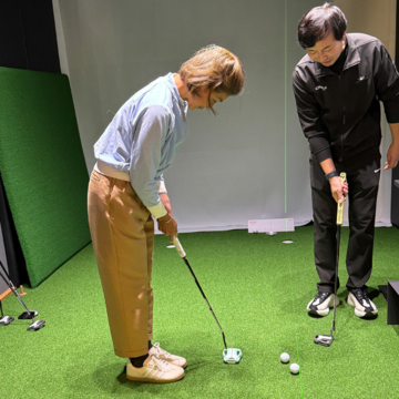 クラブのお悩みを解決！テーラーメイド フィッティング ラボ トウキョウで自分に合ったパター選び【松井陽子の「エクラ ゴルフ部へようこそ！」vol.11】