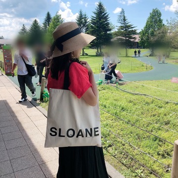 エクラ9月号付録のビッグトート！3パターンの使い道 in 軽井沢①