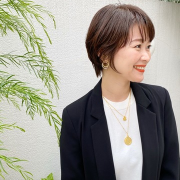 初夏にぴったりな涼しげショートヘア。