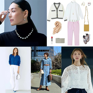 春の暖かな日差しに映える「パール」でおしゃれが華やぐ！【ファッション人気ランキングTOP10】