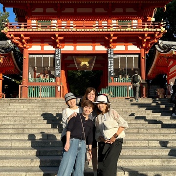 秋の京都でパワースポット巡り