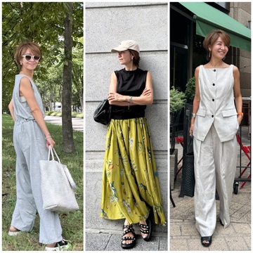 この夏のお出かけコーデ3style
