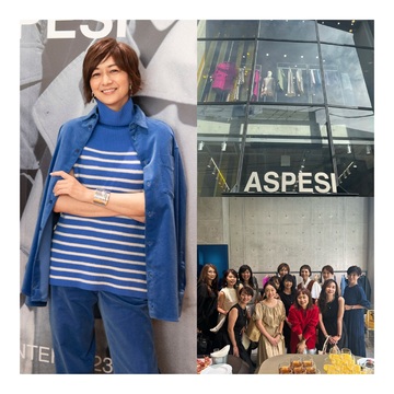 「eclat×ASPESI」ストアイベントに参加させて頂きました