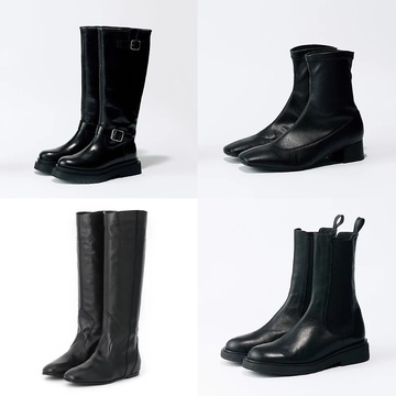 結局使えるのは、シンプル&ベーシックなデザイン！ 要望別「黒ブーツ名品図鑑」