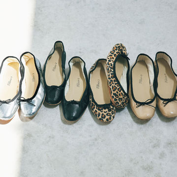 初登場時、１週間で完売した大人気アイテムが再び！「porselli」のバレエシューズ