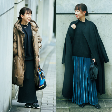 スタイリスト・徳原文子さんは「ロングスカート」をいつもより少し女っぽく着こなしたい気分【おしゃれプロのMyベーシック】