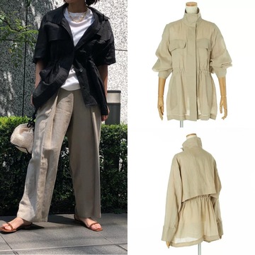 累計500枚売れ＼大ヒット中／Chaos×eclat「ラミーブルゾン」実際に着てみました！