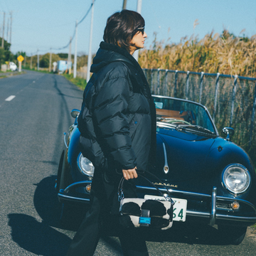 ダウンコートはきれいめ黒パンツと合わせてモードスタイルに【富岡佳子の最愛ベーシック】