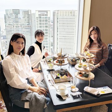 秋旅初日☆和のアフタヌーンティー 『月見に香る秋びより』味街道五十三次