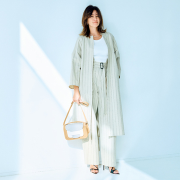 【ベージュワントーン 旬の法則】鮮度の高いセットアップでベージュをハンサムに！