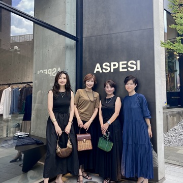 éclat ✖️ASPESI ストアイベントへ行きました♪