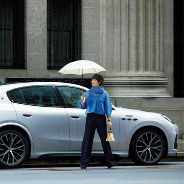 【富岡佳子のドライブスタイル】大人なモダンスタイルでマセラティ グレカーレ トロフェオを乗りこなす