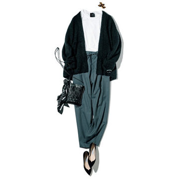 身長170cmエディター坪田あさみさんおすすめ！「ATON」の名品パンツ