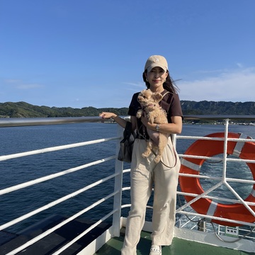 東京湾を渡る30分の船旅。愛犬と久里浜港からのプチトリップ 🛳️