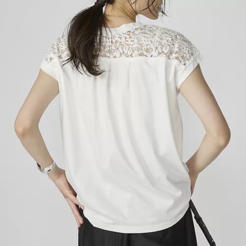 まるでブラウス！大人の着映えTシャツ完成【E by eclat】【50代ファッション】