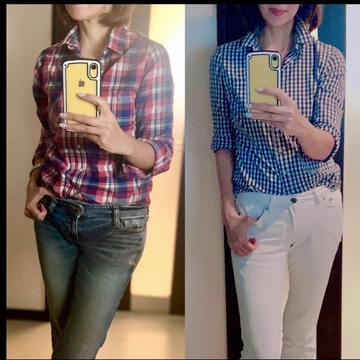 季節の変わり目に役立つシャツコーデ