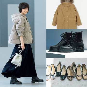 “あの”完売必至アイテムをエクラプレミアムがいち早くキープ！「名品アウター&靴」