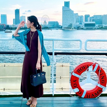 娘と2人で♡ 横浜ディナークルーズ