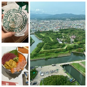 【函館】夏旅後半♪景色もグルメも。美味しい函館巡り。