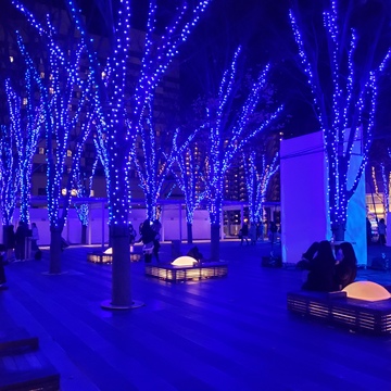 さいたま新都心のイルミネーション＆GENERATIONSライブ