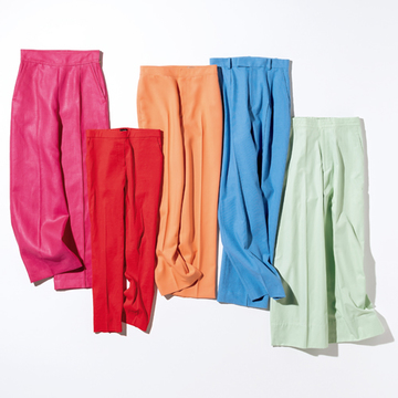 最旬「きれい色パンツ」で即着こなし上手に！【瞬間着映え服でおしゃれに】