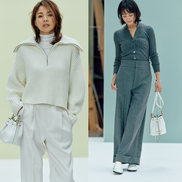 【真冬のしゃれ見えニット＋パンツコーデ8選】毎日着る鉄板の組み合わせをもっと素敵に