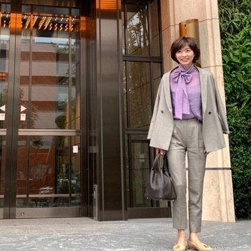 この秋、私の品格ワンツーコーデ