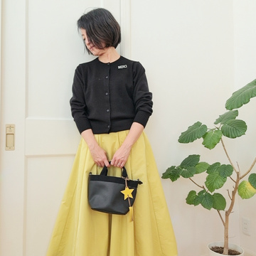 春色で春待ちコーデ