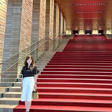 モノトーンコーデで、本格フランス料理〜ラ・フェット　ひらまつ〜 へ♡