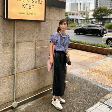 甘辛ミックスコーデで神戸散策へ